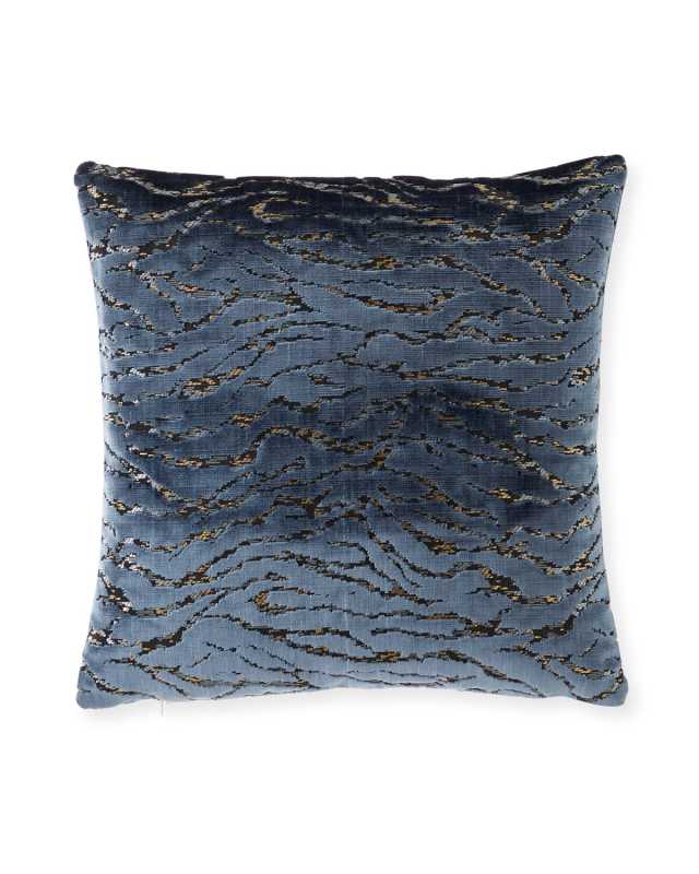 Safari Velvet Accent Pillow,